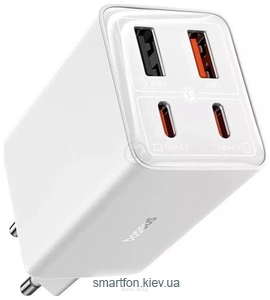 Baseus GaN6 Pro Fast Charger 2C + 2U 100W P10162705112-00 ()
