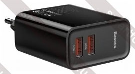 Baseus Speed Dual QC3.0 Quick charger USB+USB (CCFS-E)