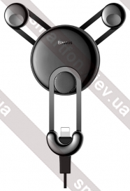 Baseus YY vehicle-mounted phone charging holder with Lightning cable