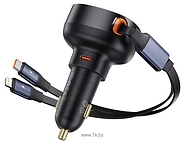 Baseus Enjoyment Pro 2-in-1 Car Charger C+L 60W C00057802111-00