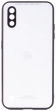 Case Glassy для Samsung Galaxy M01 (белый)