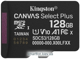 Kingston Canvas Select Plus microSDXC 128GB SDCS3/128GBSP