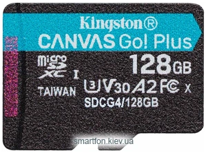 Kingston Canvas Go! microSDXC 128GB SDCG4/128GBSP
