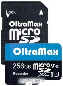 OltraMax Recorder microSDXC 256GB OM256GCSDXC10-U3-V30 ( )