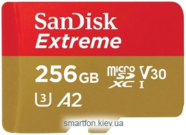 SanDisk Extreme microSDXC SDSQXA1-256G-GN6GN 256GB
