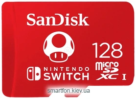 SanDisk For Nintendo Switch microSDXC SDSQXAO-128G-GNCZN 128GB
