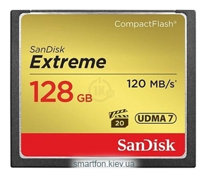 Sandisk Extreme CompactFlash 120MB/s 128GB