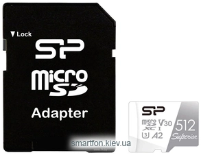 Silicon Power Superior microSDXC SP512GBSTXDA2V20SP 512GB ( )