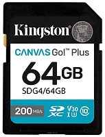 Kingston Canvas Go! Plus SDXC 64GB SDG4/64GB
