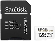 SanDisk High Endurance microSDXC SDSQQNR-128G-GN6IA 128GB + SD adapter