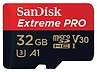SanDisk Extreme Pro microSDHC Class 10 UHS Class 3 V30 A1 100MB/s 32GB + SD adapter