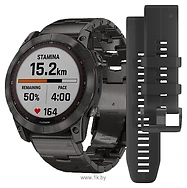 Garmin Fenix 7X Sapphire Solar ( )