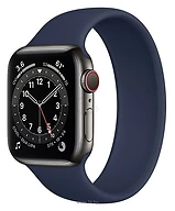 - Apple Watch Series 6 GPS + Cellular 40mm Stainless Steel Case with Solo Loop