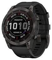 - Garmin Fenix 7 Sapphire Solar