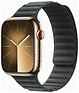 Apple Watch Series 9 45 мм (стальной корпус, замшевый ремешок)