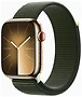 Apple Watch Series 9 45 мм (стальной корпус, нейлоновый ремешок)
