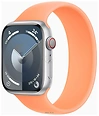 Apple Watch Series 9 LTE 45 мм (алюминиевый корпус, силиконовый ремешок)