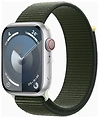 Apple Watch Series 9 LTE 45 мм (алюминиевый корпус, нейлоновый ремешок)
