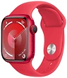 Смарт-часы Apple Watch Series 9 41 мм (алюминиевый корпус, красный/красный, спортивный силиконовый ремешок S/M)