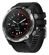 - Garmin Descent Mk2 stainless steel with silicone band