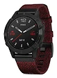 Смарт-часы Garmin Fenix 6 Sapphire DLC с нейлоновым ремешком
