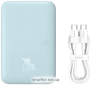 Baseus Magnetic Mini Air Wireless Fast Charge Power Bank 20W 10000mAh P10059001313-00